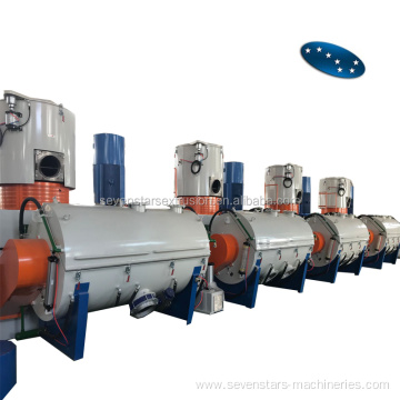 high speed mixer series PVC